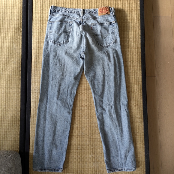 Levi's 541 Light Blue Jeans W36 L32 - Picture 3 of 3